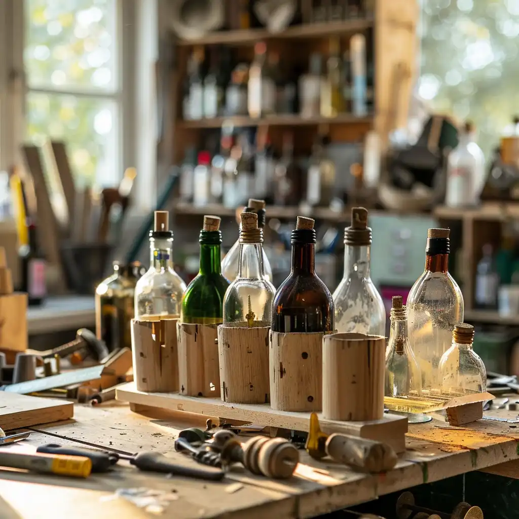 Creatief met Flessenhouders: DIY Ideeën